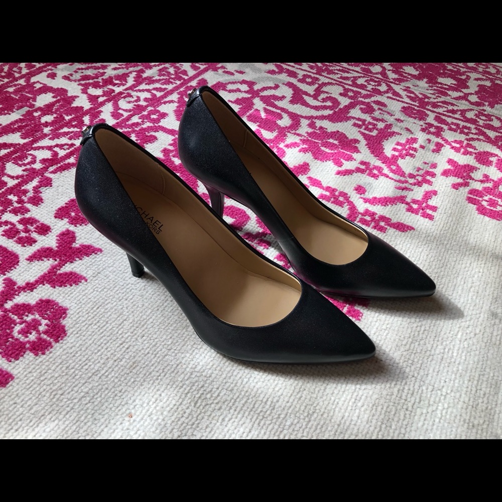 Black MK heels
